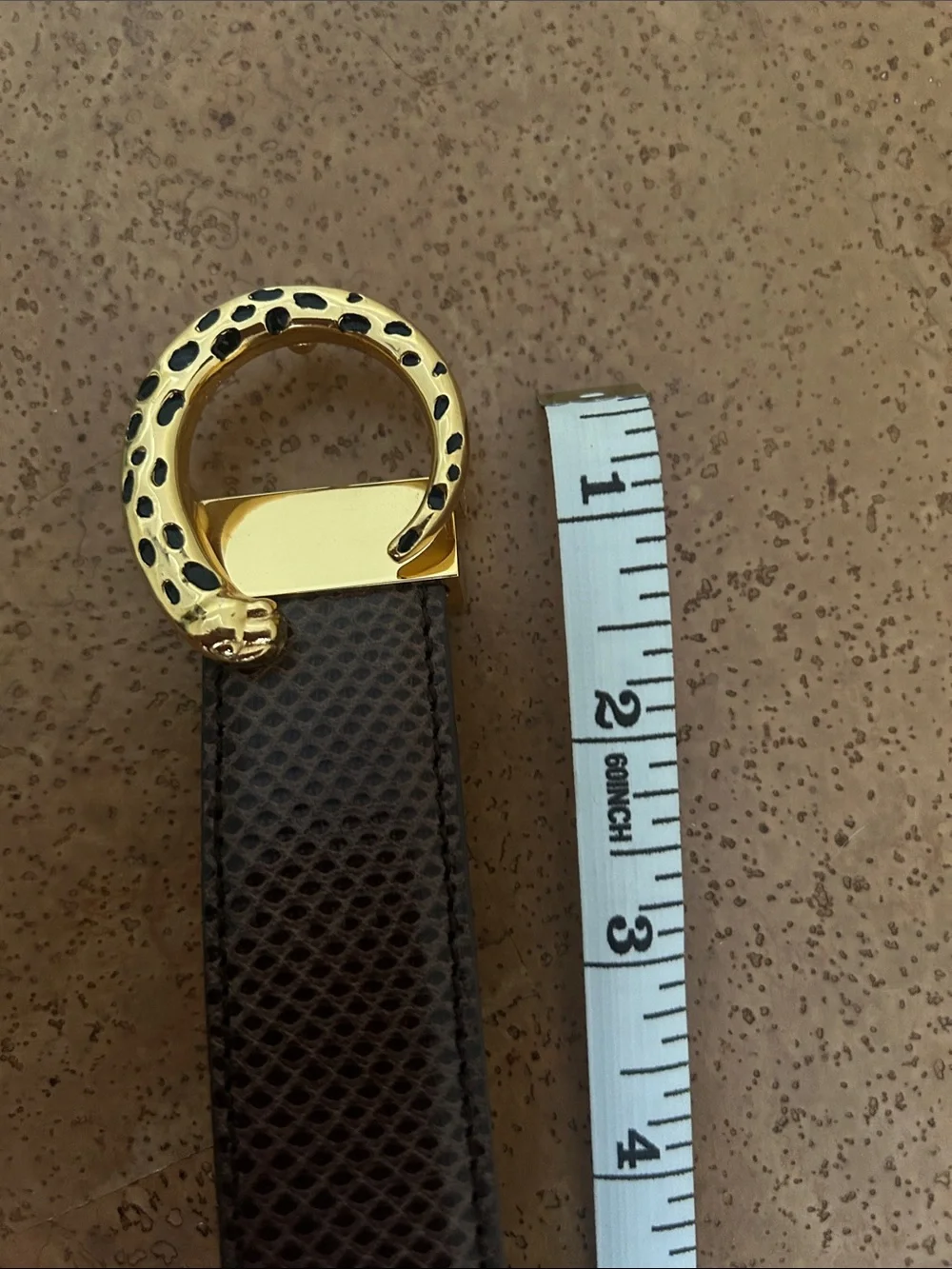 Women’s Brown Leather Belt - Classic Casual Style
